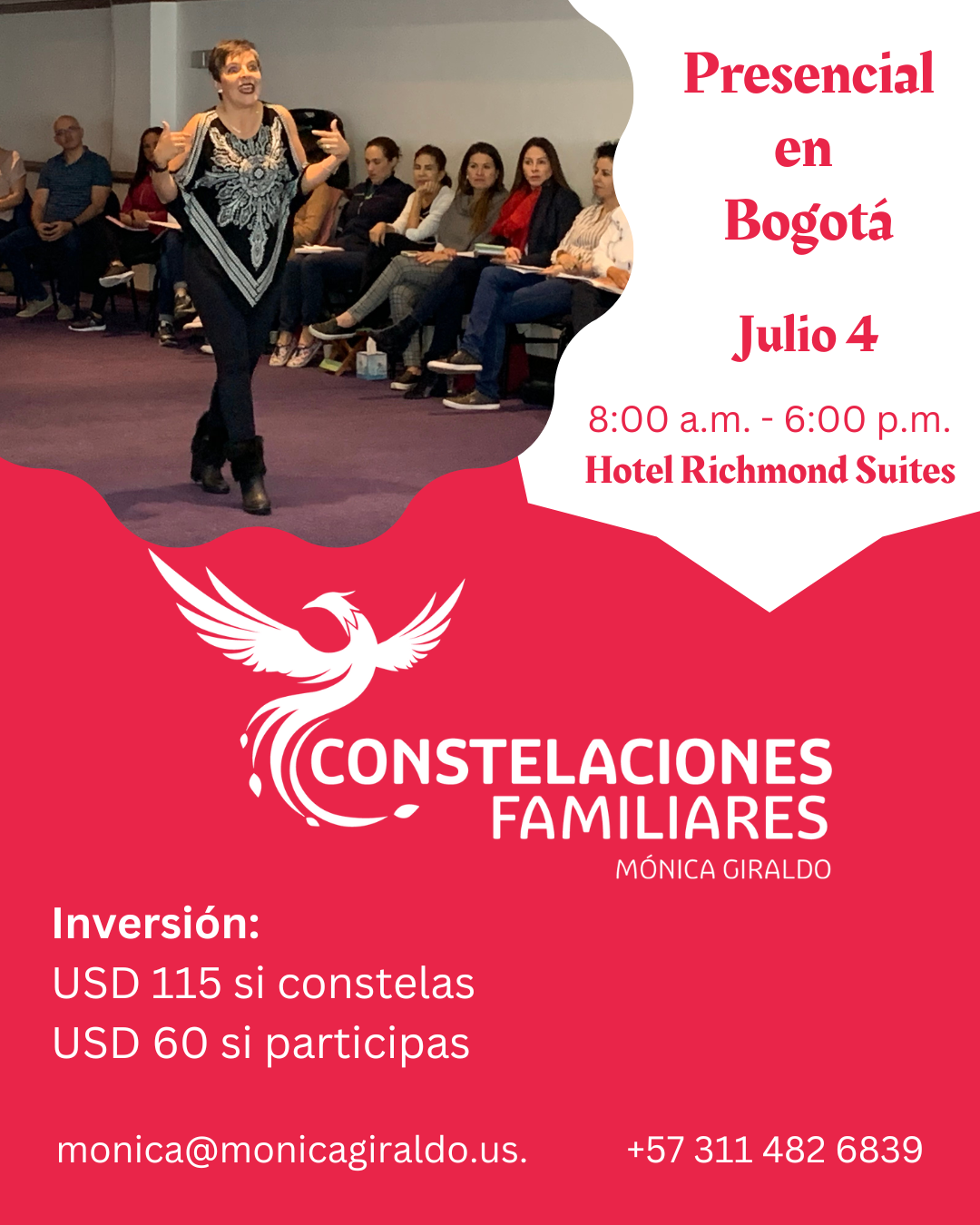 Constelaciones Familiares – Taller presencial en Bogotá