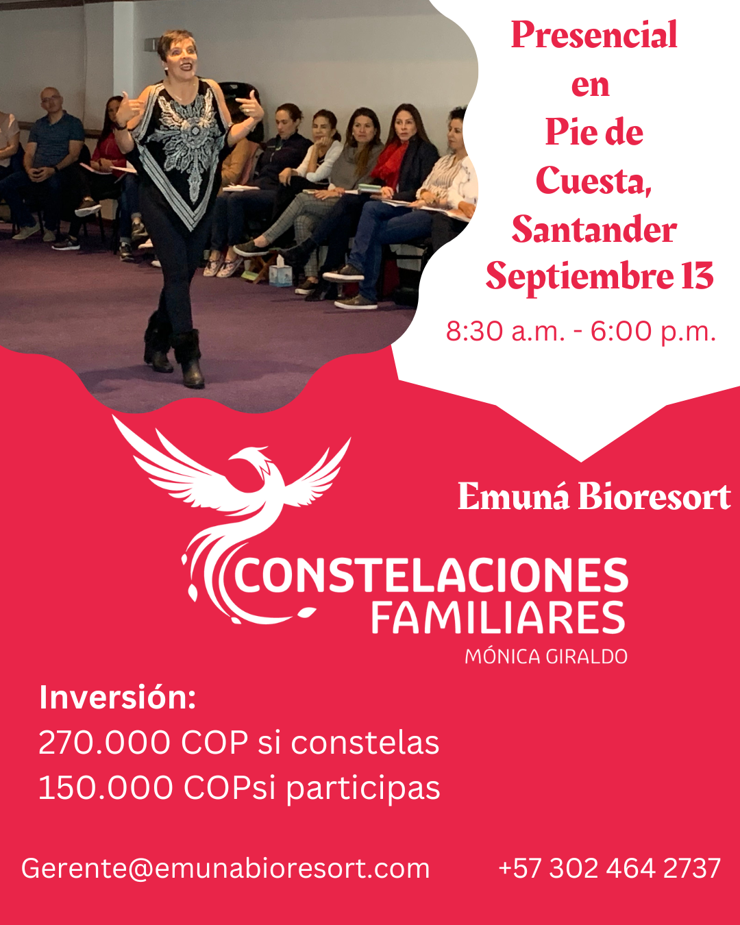 Constelaciones Familiares – Taller Presencial en Pie de Cuesta, Santander