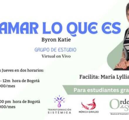 Grupo de Estudio Ordenando el Sistema Familiar – Virtual en Vivo en las mañanas o tardes